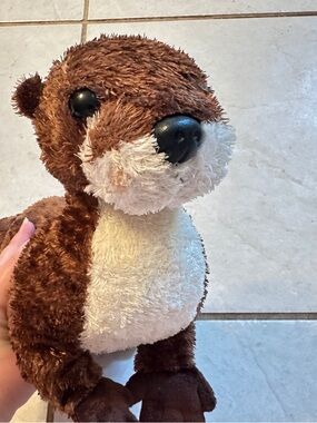 Aurora Otter Plush Stuffed Animal Fluffy Wildlife Realistic River Weasel